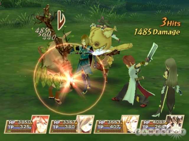 Tales of the Abyss expands on previous Tales games with new combat mechanics.