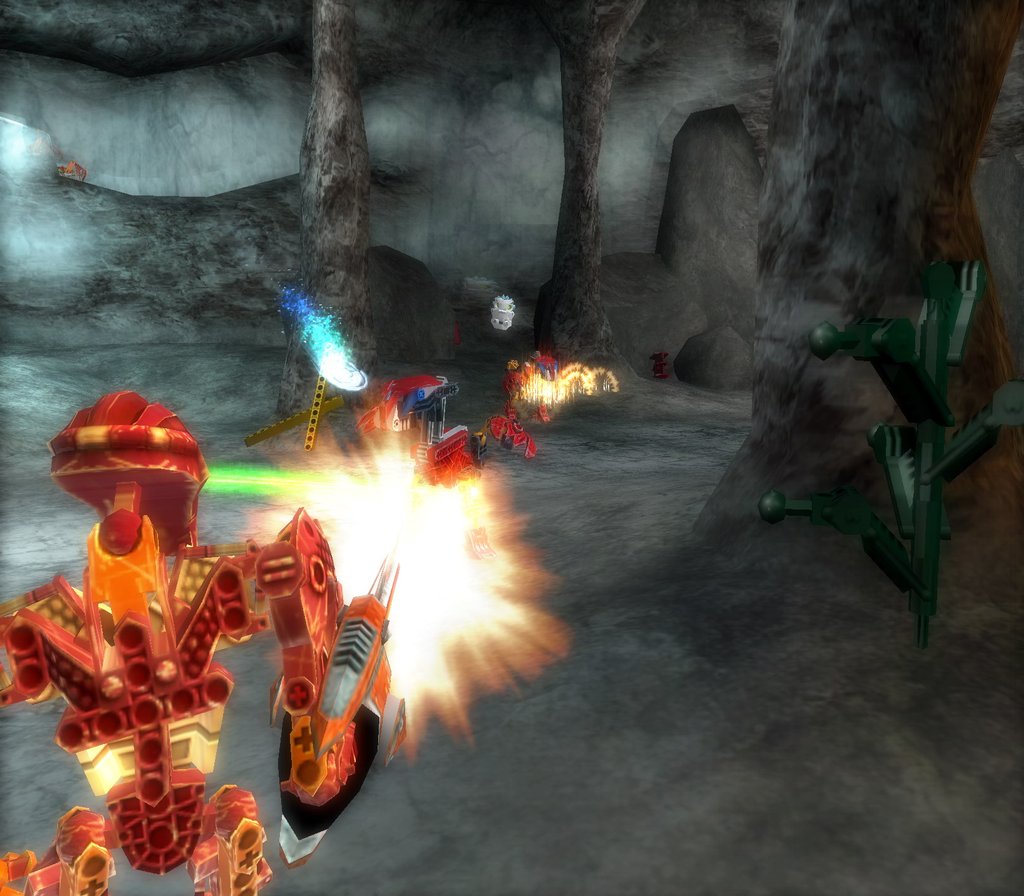 Bionicle Heroes skips right past button masher, straight to button holder.