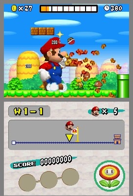 Mario's got more than enough moves to deal with his enemies.