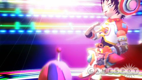Even on the easiest difficulty setting, rhythm game veterans will find a pretty steep challenge in Gitaroo-Man Lives!