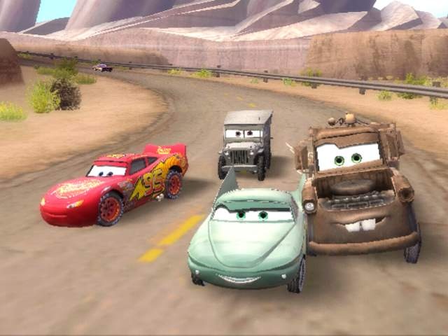 Those cute, cuddly cars come to consoles in THQ's Cars.
