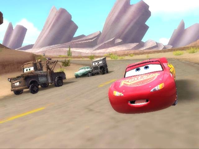  Those cute, cuddly cars come to consoles in THQ's Cars.