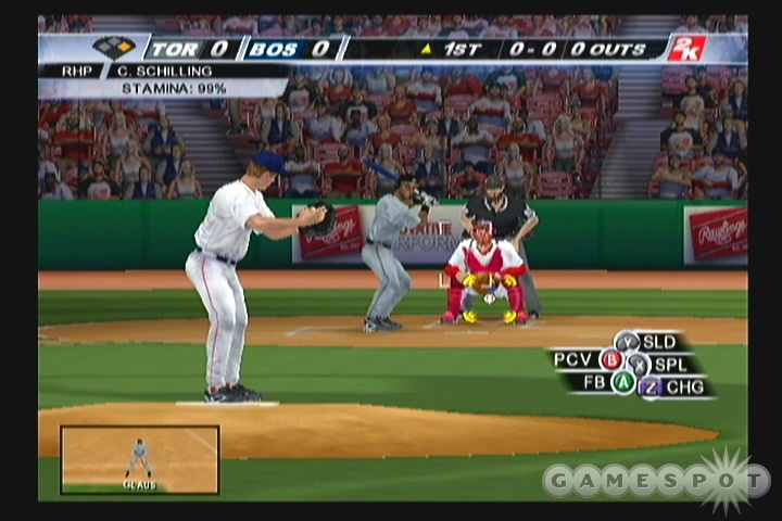 You can't play online, but there are plenty of offline modes, such as season, franchise, and homerun career.