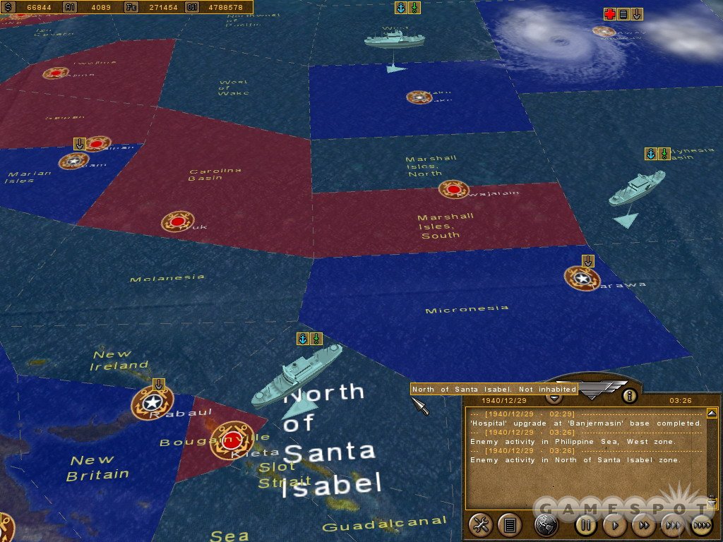Prepare to wage war in the Pacific as either Japan or the United States.