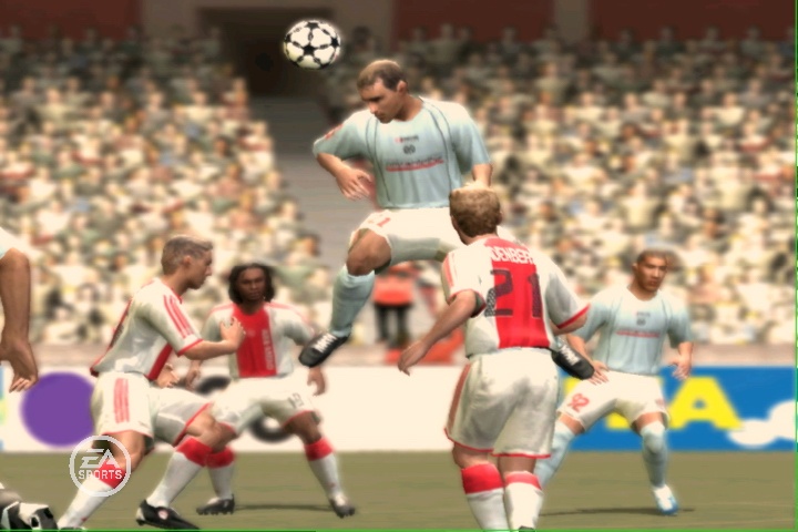 FIFA 07 appears to play a more physical game of soccer than its predecessor.