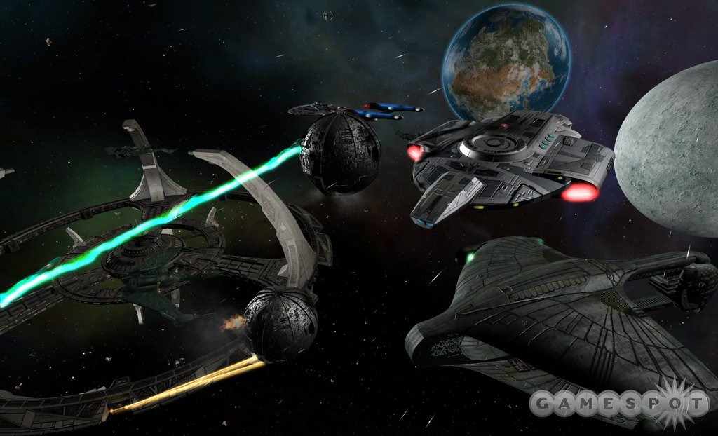 If you can identify all the ships in this picture, then you know you're a Star Trek fan.
