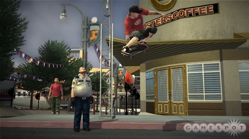 This is the first Tony Hawk to be built from the ground up as a next-gen game.