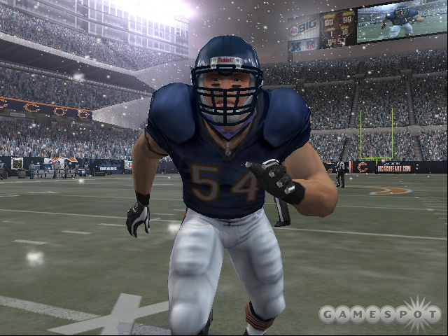 The stuff of a quarterback's nightmares. Brian Urlacher is one of the most feared linebackers in the game.