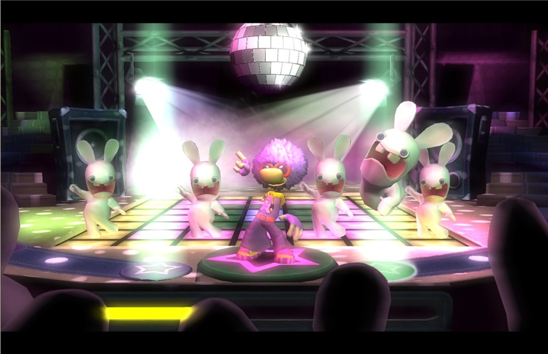 The dancing minigames are some of the best fun you'll have in the game, due in no small part to the totally insane soundtrack.