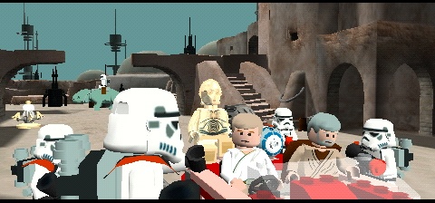 It works best as a nostalgia piece, but Lego Star Wars II is good fun on its own.