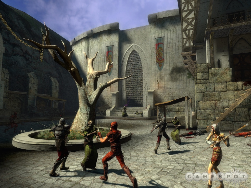 Dark Messiah features first-person fantasy combat.