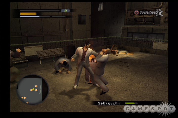 All the brawling in Yakuza looks great, but there isn't a lot of depth or variety to it.