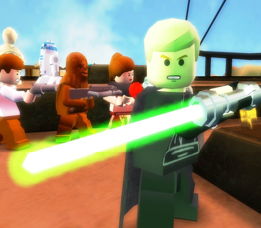 t works best as a nostalgia piece, but Lego Star Wars II is good fun on its own.