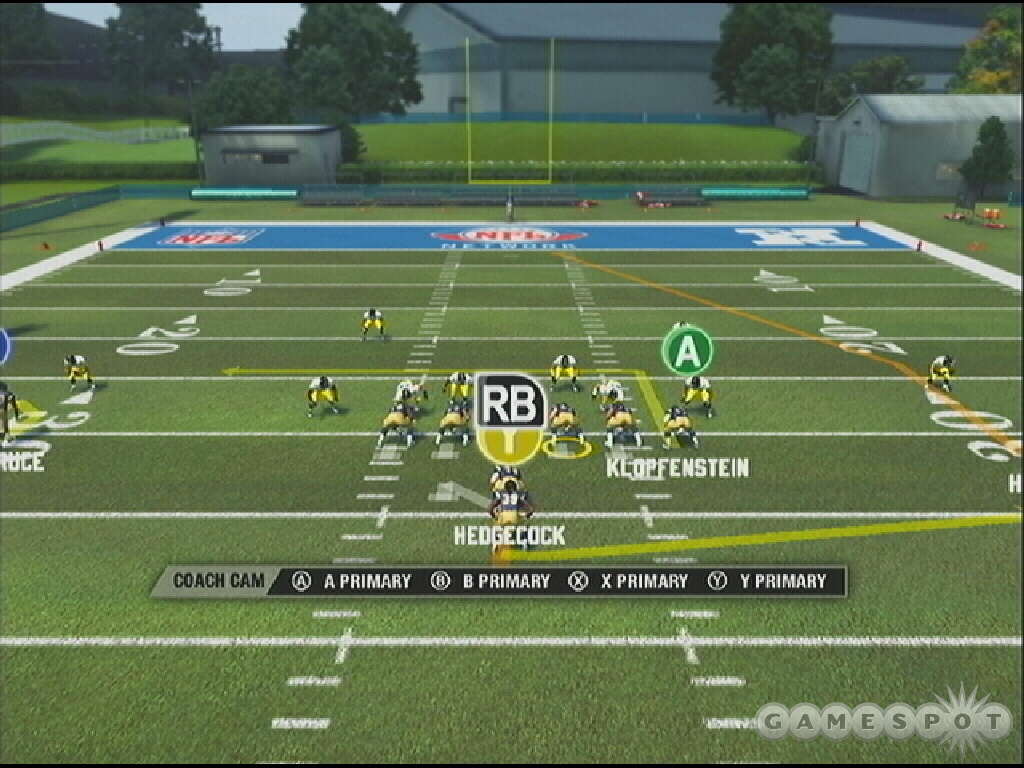 You can use lead blocker online, though your opponent will see the marker. Use the new mode even when passing to disguise your play call.