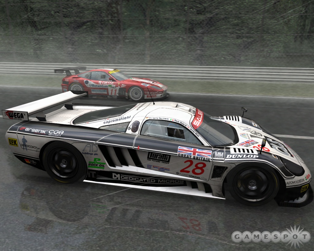 Rain effects in GTR 2 don't just look great, they'll test your driving skills to their max.