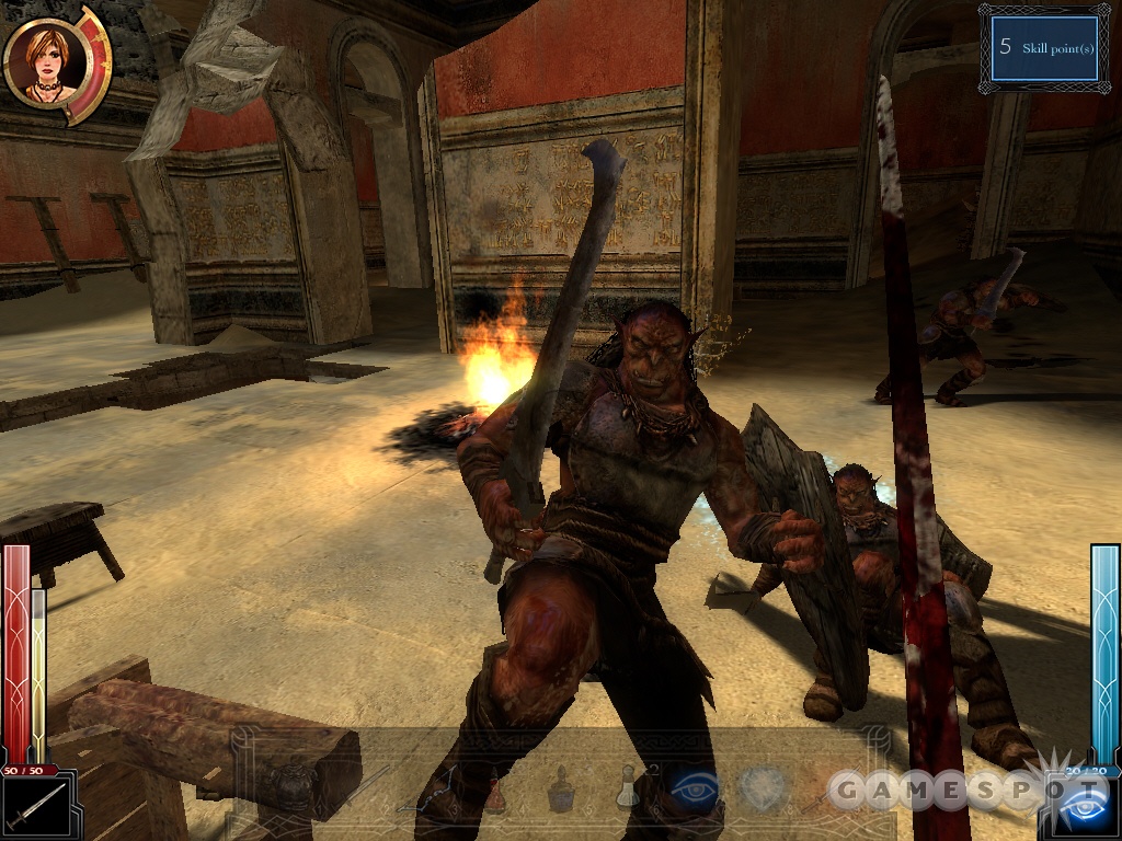 Single-player will have you battling orcs and all sorts of nasty enemies.