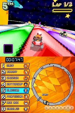 Almost everything in Cartoon Network Racing has a Mario Kart equivalent. Rainbow Road anyone?