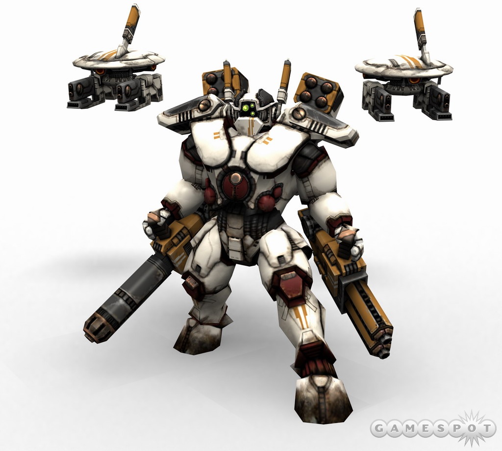 Sash'o Kais, the tau hero, can be accompanied by special drones that enhance his lethality.