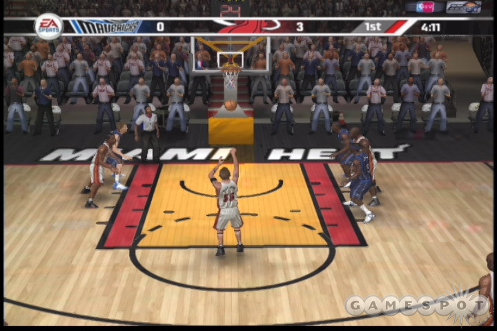 The right analog stick is now used to shoot free throws.”  %>