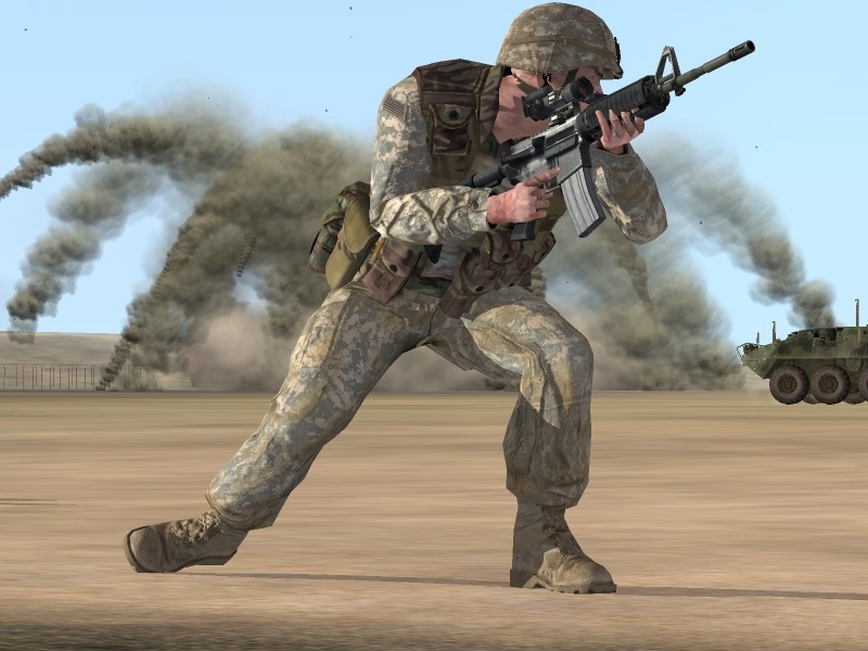 Just like Operation Flashpoint, ArmA emphasises realism.
