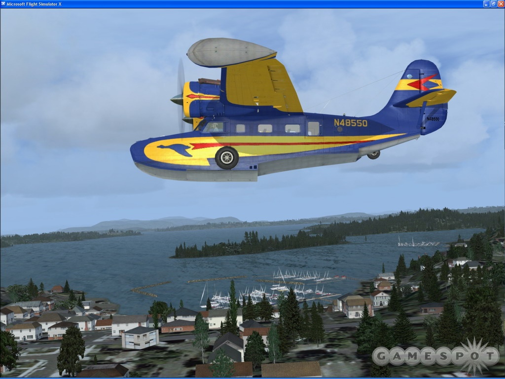 The old-fashioned flying boats let you use bodies of water as runways.