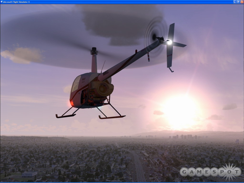 And helicopter fans can also look forward to flying into the sunset aboard choppers.