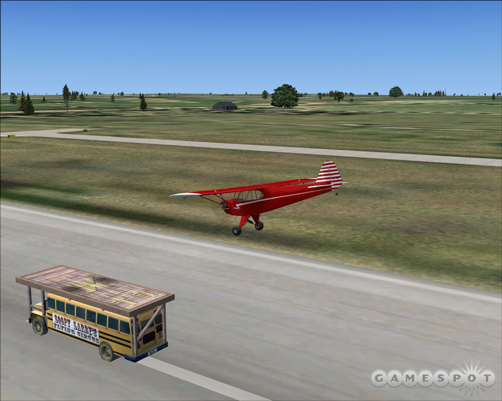 An aircraft carrier is easy--try landing on a bus!