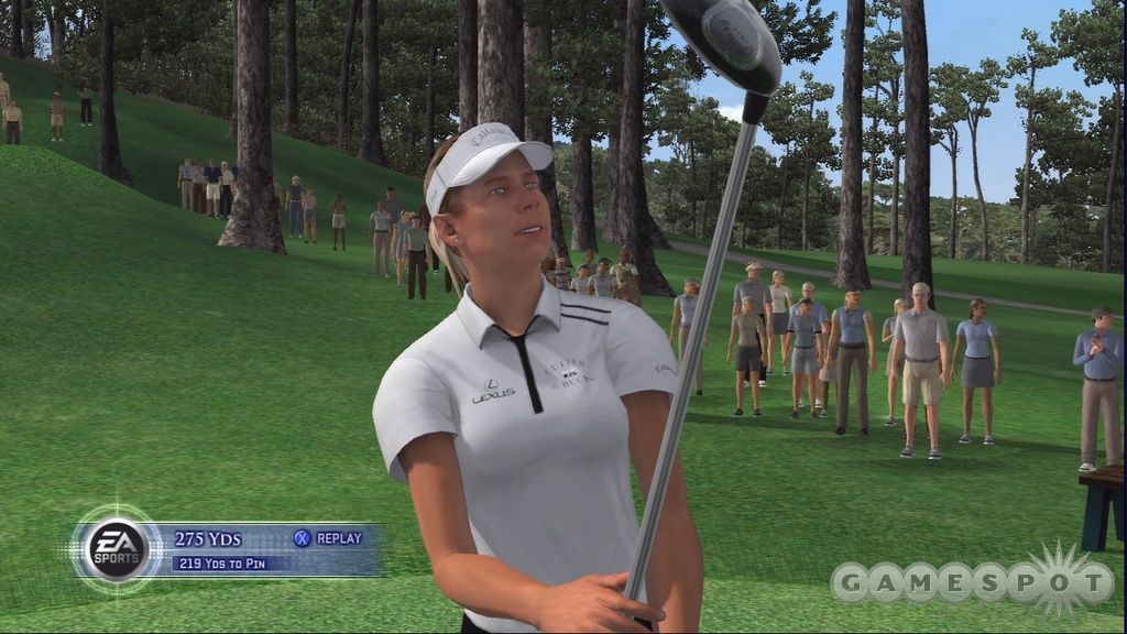 Annika makes a welcome first appearance in the Tiger Woods series.
