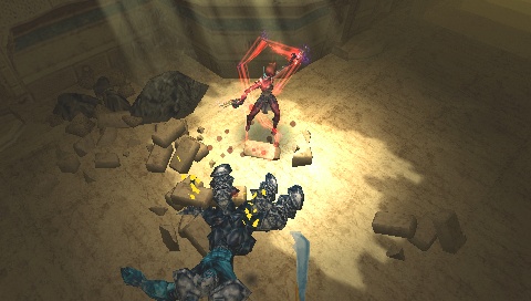 Throne of Agony is the first Dungeon Siege game for the PSP, and it feels tailor-made for the platform.  