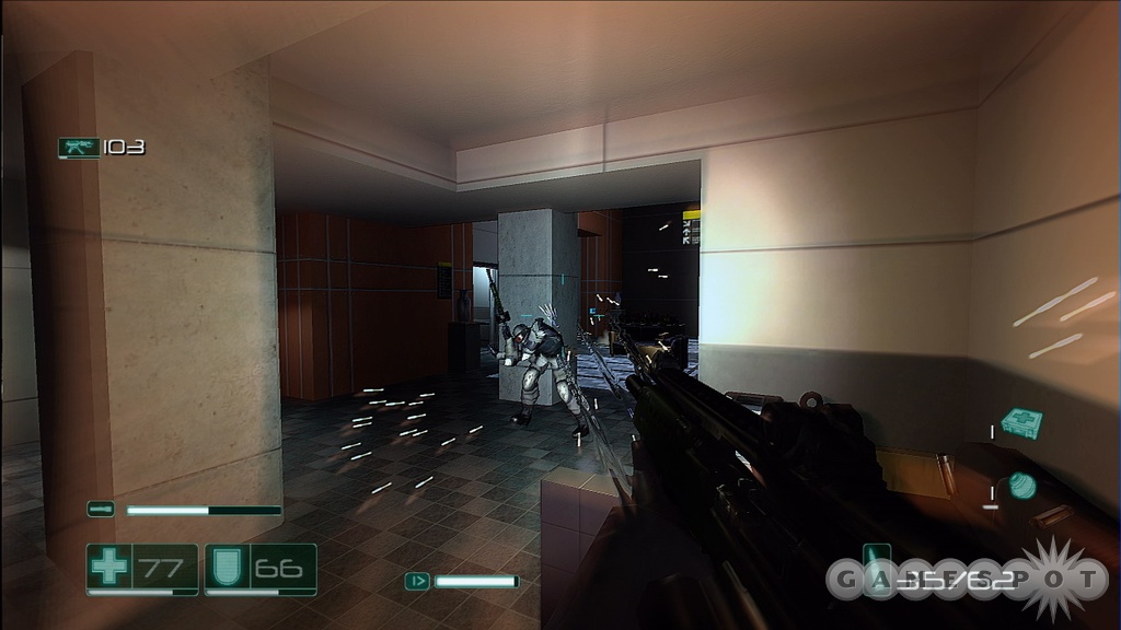 The Xbox 360 version looks as good as last year's PC version, and the frame rate holds up even in the most intense firefights.