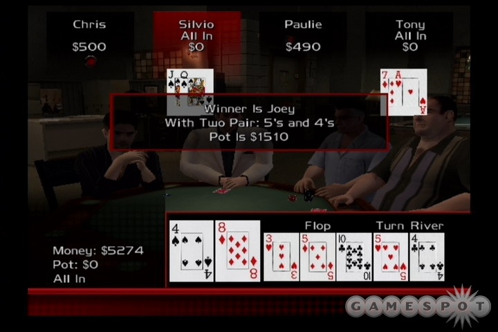 You can play some Texas Hold 'Em with Tony Soprano, but you really, really shouldn't.