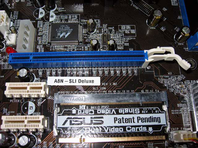 The PCI Express slot will have a small notch close to the left side.