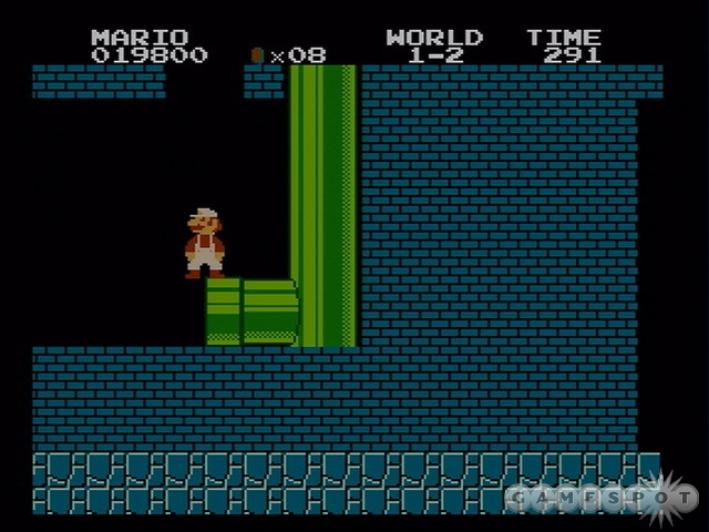 This plumber is freaking out. Seriously. The Mushroom Kingdom makes Mario's previous anti-ape adventures seem downright common by comparison.
