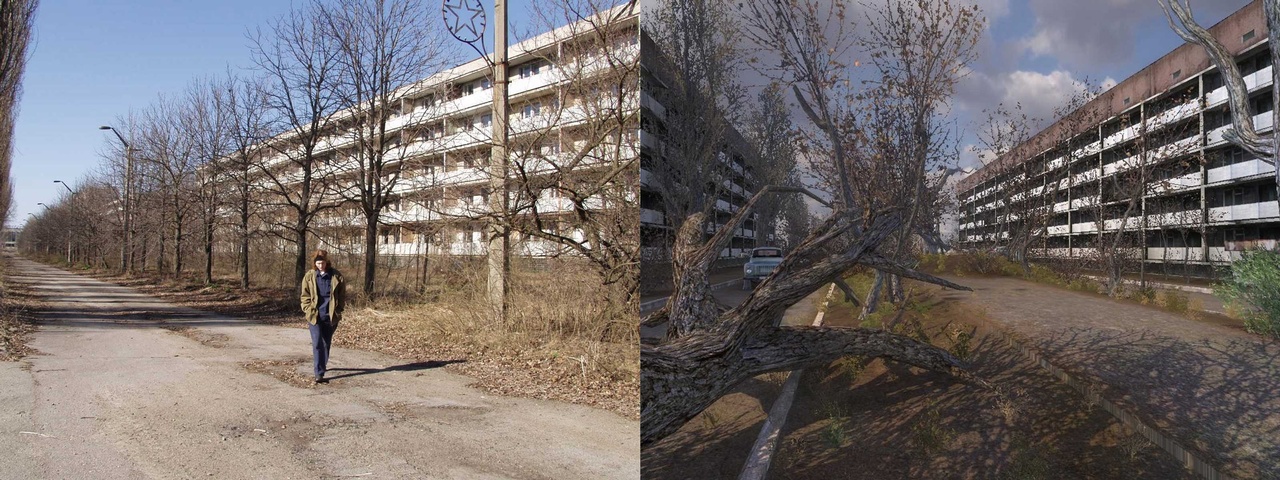 Developer GSC Game World found easy inspiration for the game, since it's based not far from Chernobyl.