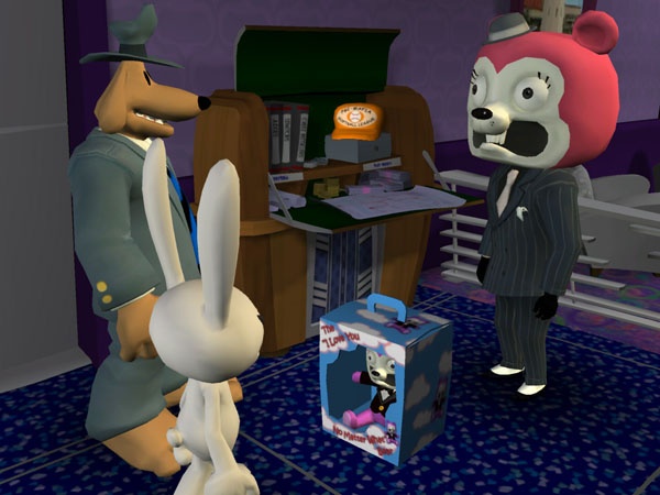  Sam & Max return and attempt to stop the flow of brainwashing toy bears in their third episode.