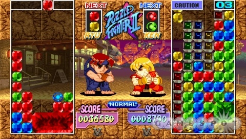 Super Puzzle Fighter II Turbo delivers a sublime combination of puzzle action and fighting game attitude.