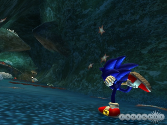The most important aspect of any Sonic game--the awesome sense of speed--is well intact in the Secret Rings.
