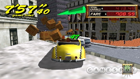 Driving fast rarely means driving safe in the Crazy Taxi games.
