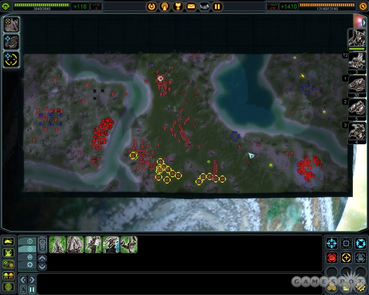 Defend the northern portion of the screen, and the escort should be easy enough to do.