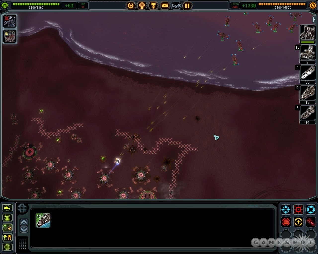 A destroyer fleet will be able to snipe out the bases near the node.