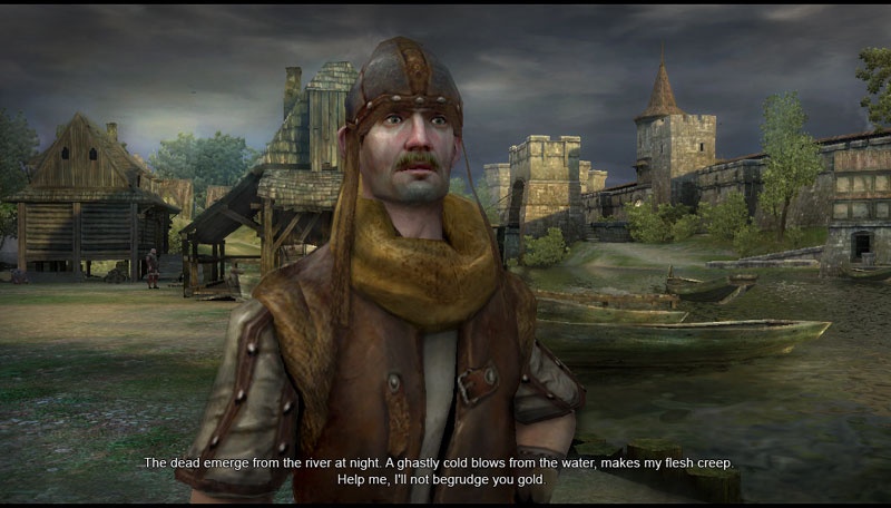  Interaction with other characters in the game will yield important clues, and entirely new quest lines.