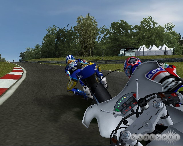 There's a nice range of camera angles, including a scary rider's viewpoint.