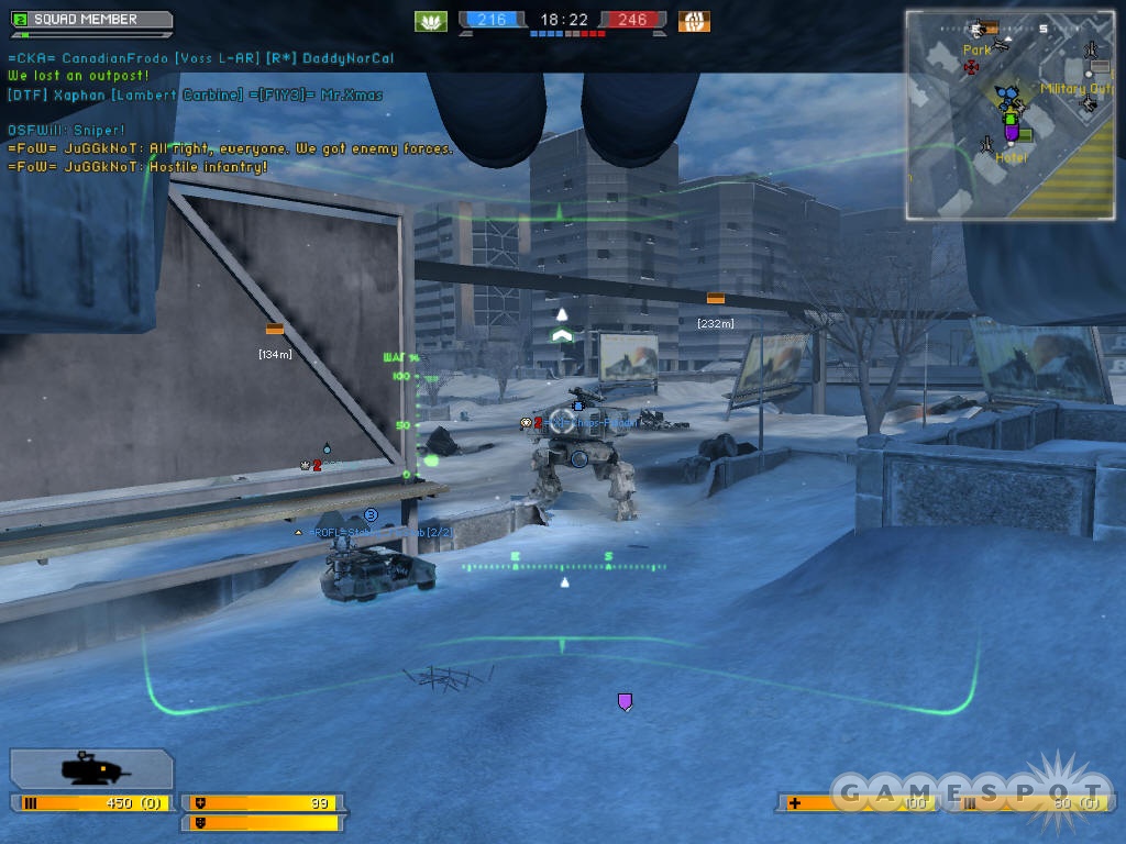 Northern Strike is a nice little collection of new maps and vehicles for Battlefield 2142.