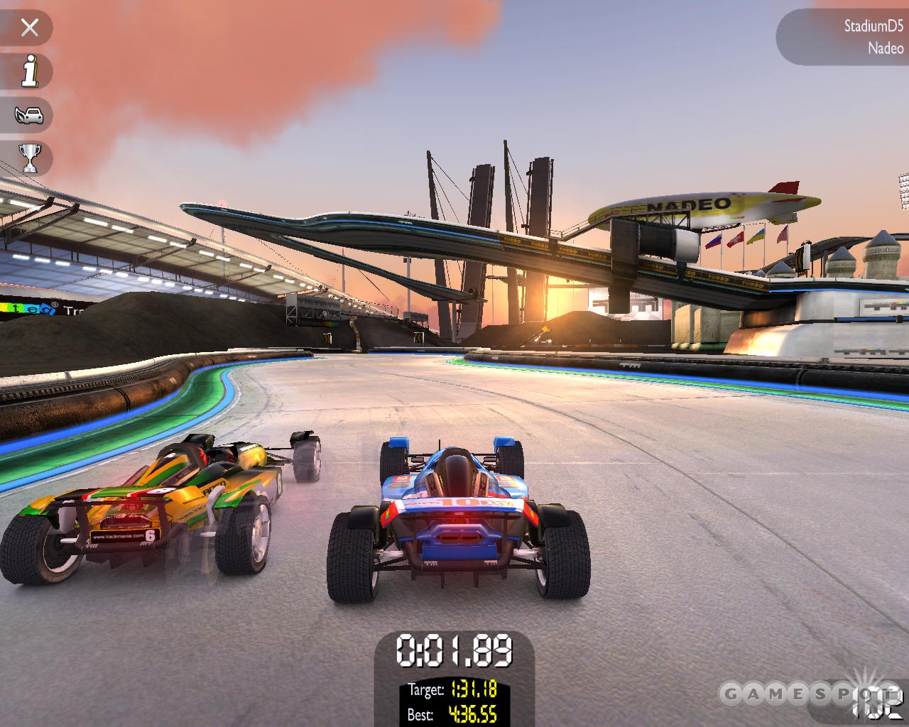 TrackMania United is even more challenging than previous TrackMania games, but the emphasis is still on fun.