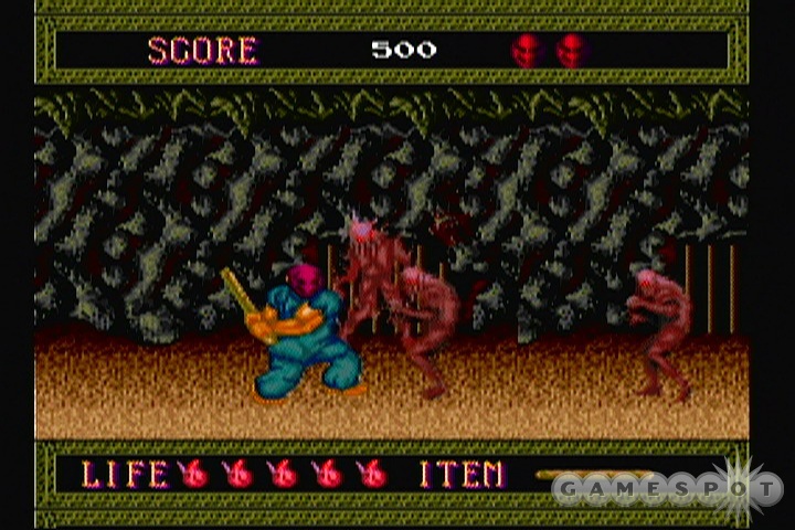 Before Mortal Kombat came along, Splatterhouse was considered overly gruesome.