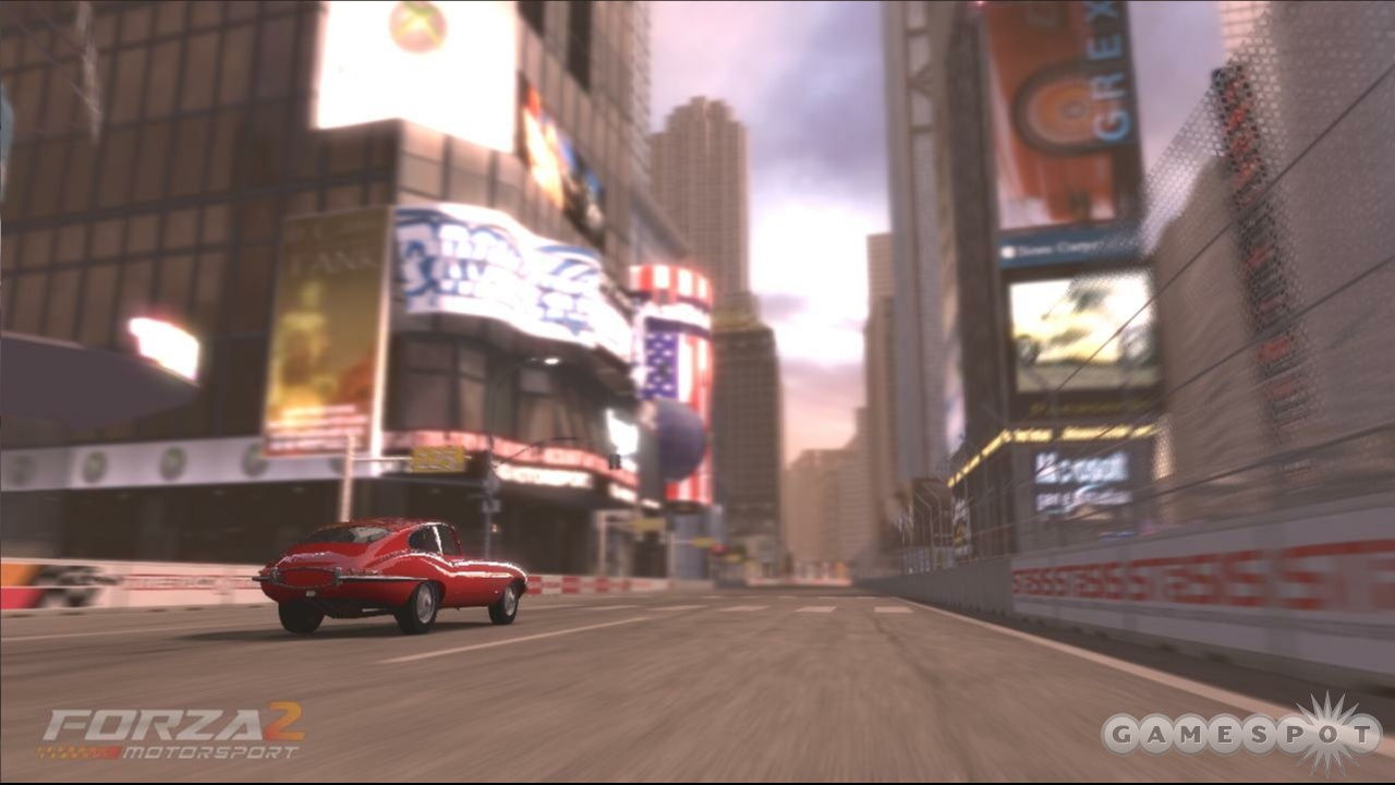 Just another 100mph jaunt in the middle of Manhattan. Forza 2 is almost here.