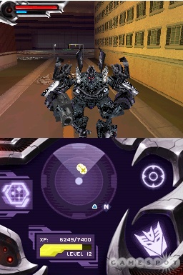 …or the Decepticons, the new Transformers games for DS will have a version for you.