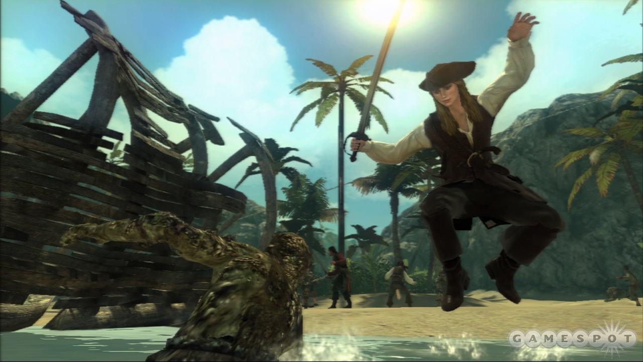 Jack Sparrow isn't the only character you'll be playing as.