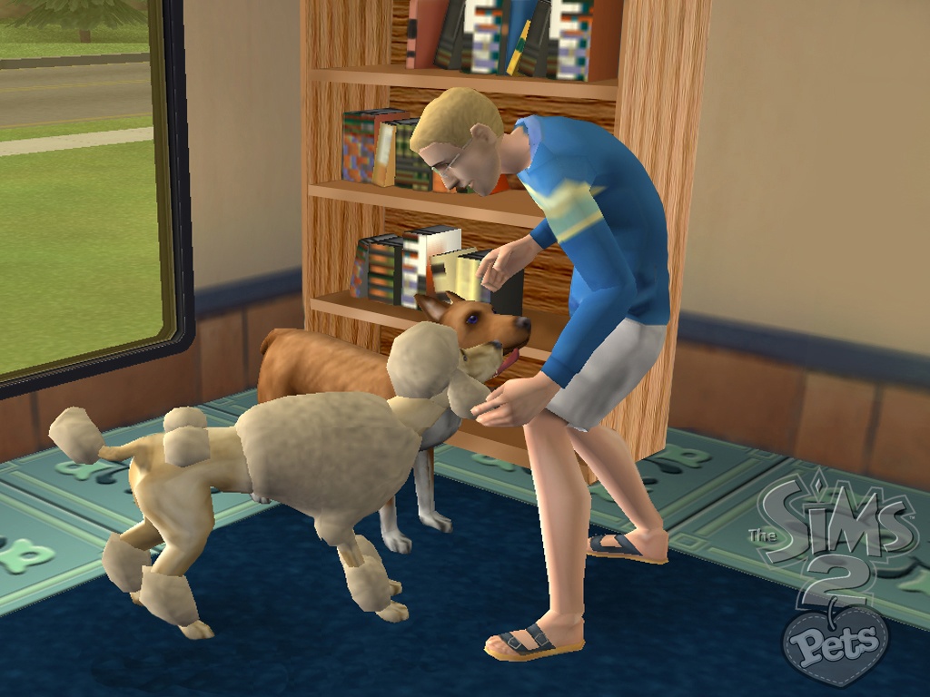 The Sims 2: Pets lets your little computer people go to the dogs…literally!