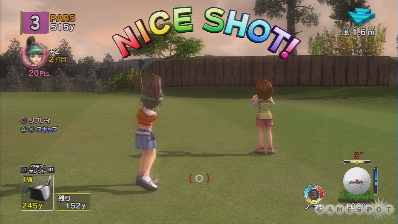 Once you get used to the available new swing mechanic, you'll be hitting great shots in no time.